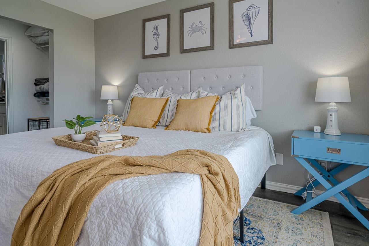 Hot Tub - Ocean Views - Steps To Private Beach - Quiet Location Galveston Eksteriør billede