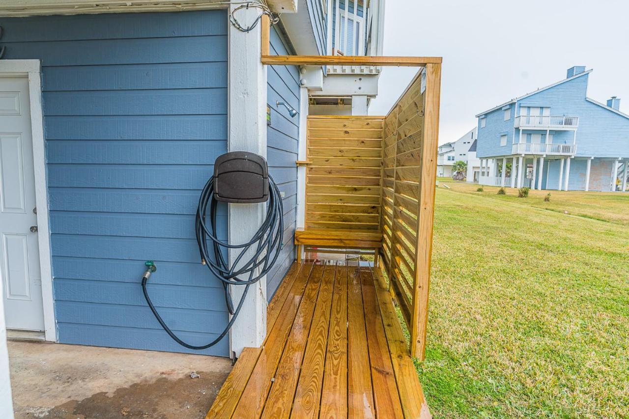 Hot Tub - Ocean Views - Steps To Private Beach - Quiet Location Galveston Eksteriør billede