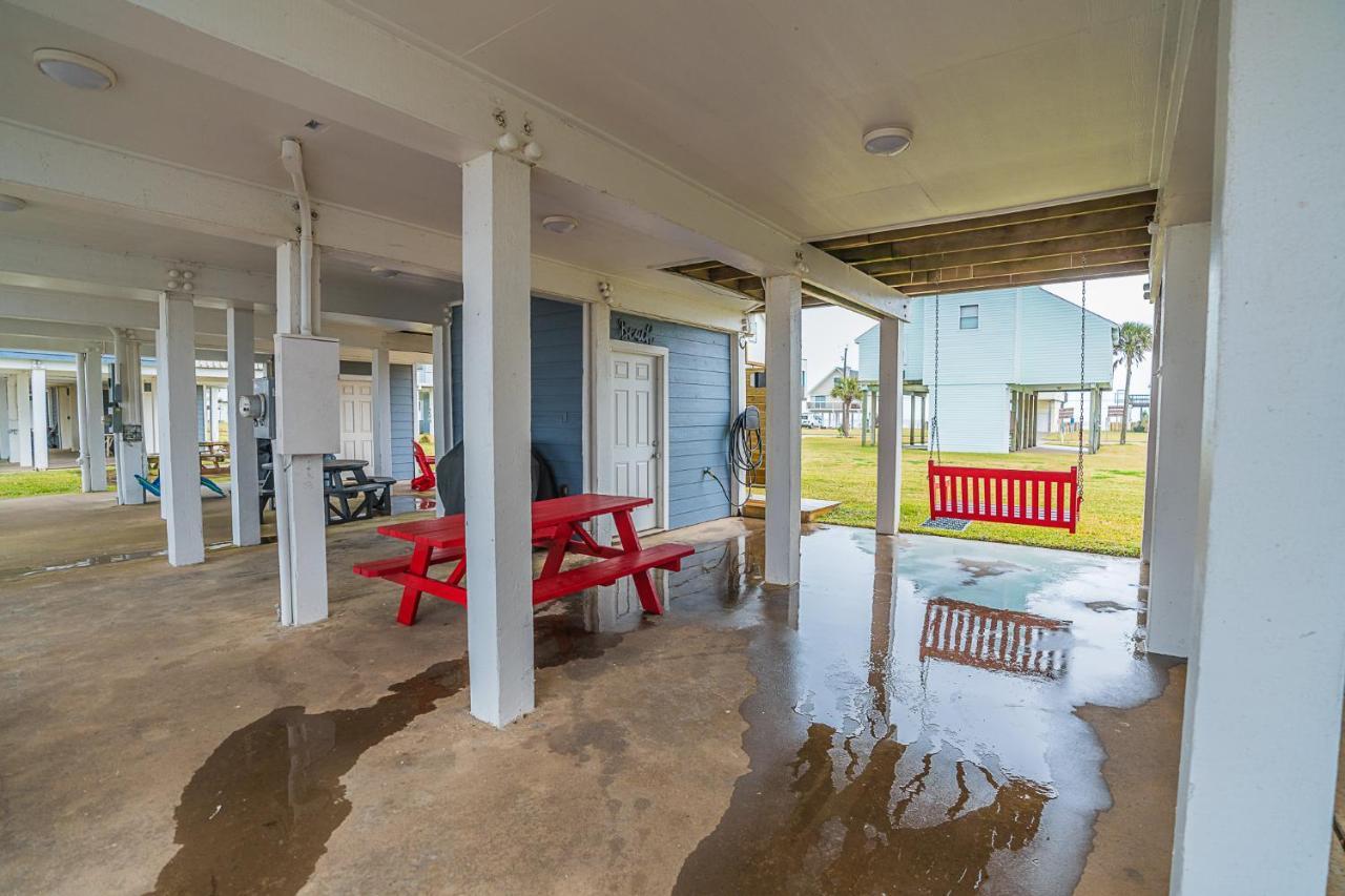 Hot Tub - Ocean Views - Steps To Private Beach - Quiet Location Galveston Eksteriør billede