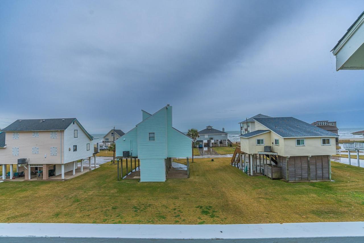 Hot Tub - Ocean Views - Steps To Private Beach - Quiet Location Galveston Eksteriør billede